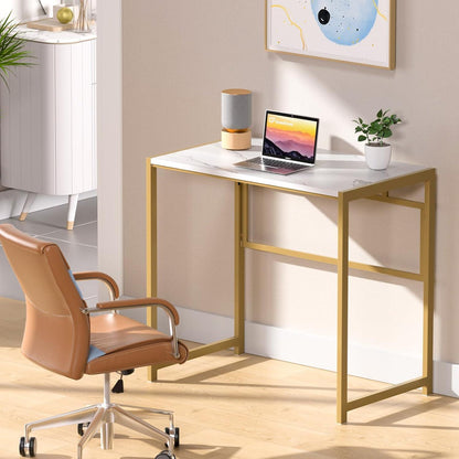Klappbarer Schreibtisch 80x48cm Stabil und Platzsparend