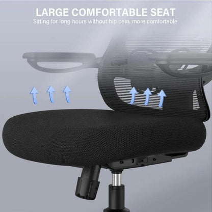 Ergonomischer Gaming-Stuhl mit Lordosenstütze
