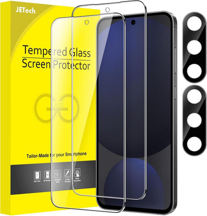 Schutzfolie Samsung Galaxy S24 FE Kameraschutz 2x 9H Gehärtetes Glas