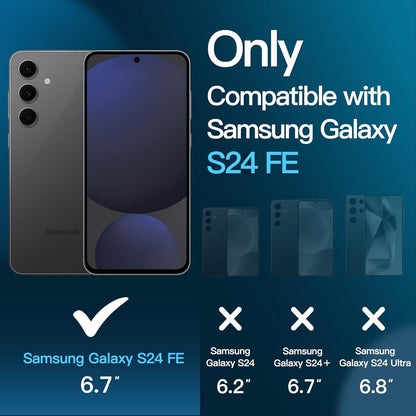 Samsung Galaxy S24 FE Schutzfolie 2 Stück - Gehärtetes