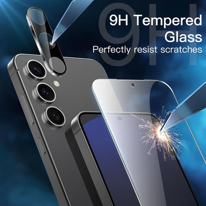 Schutzfolie Samsung Galaxy S24 FE Kameraschutz 2x 9H Gehärtetes Glas