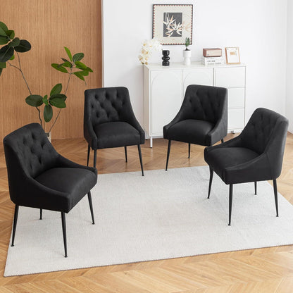 Esszimmerstühle 2er Set Schwarz – Modern & Komfortabel mit Hebel