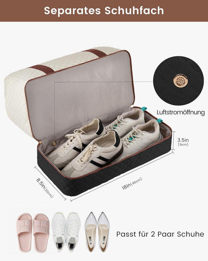 Damen Reisetasche Weekender Sporttasche mit