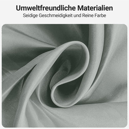 Lerores Duschvorhang 150x200cm Grau, Wasserdicht, Antischimmel, Waschbar, Polyester Stoff