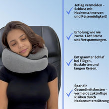 Reisekissen Flugzeug Memory Foam – Nackenkissen für Reisen & Auto