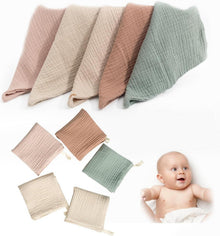 Baby Musselin Squares 23x23 cm Spucktücher 5 Stück