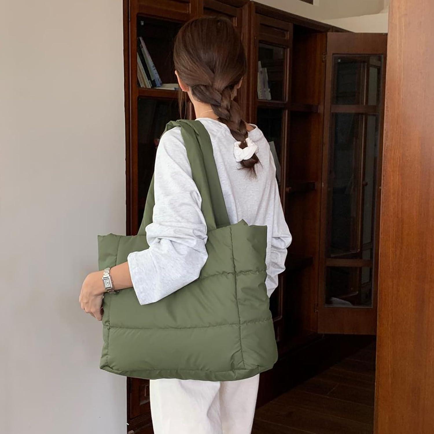 Puffer Bag Damen Tasche Elegant Handtasche Tote Shopper