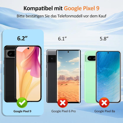 Schutzfolie Panzerglas Google Pixel 9 (2 Stück) Gehärtetes
