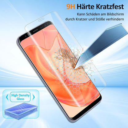 Panzerfolie Samsung Galaxy S9 Panzerglas 2 Stück 9H Displayschutzfolie