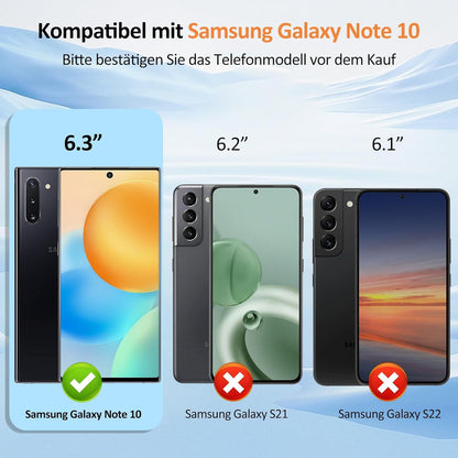 Samsung Galaxy Note 10 Panzerglas Schutzfolie 2 Stück - 9H