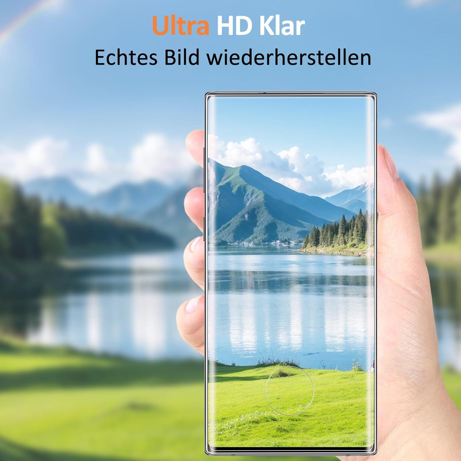 Schutzfolie Panzerglas Samsung Galaxy Note 10 2x Displayschutzfolie 9H Ultra