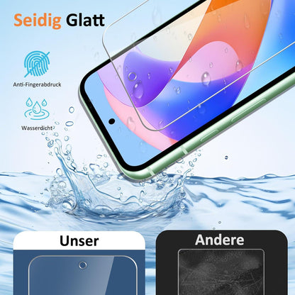 2+2 Panzerglas Google Pixel 8A Schutzfolie Kamera Kratzfest Blasenfrei