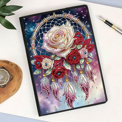 Diamant Painting Notizbuch A5 Blanko – Tagebuch & Skizzenbuch