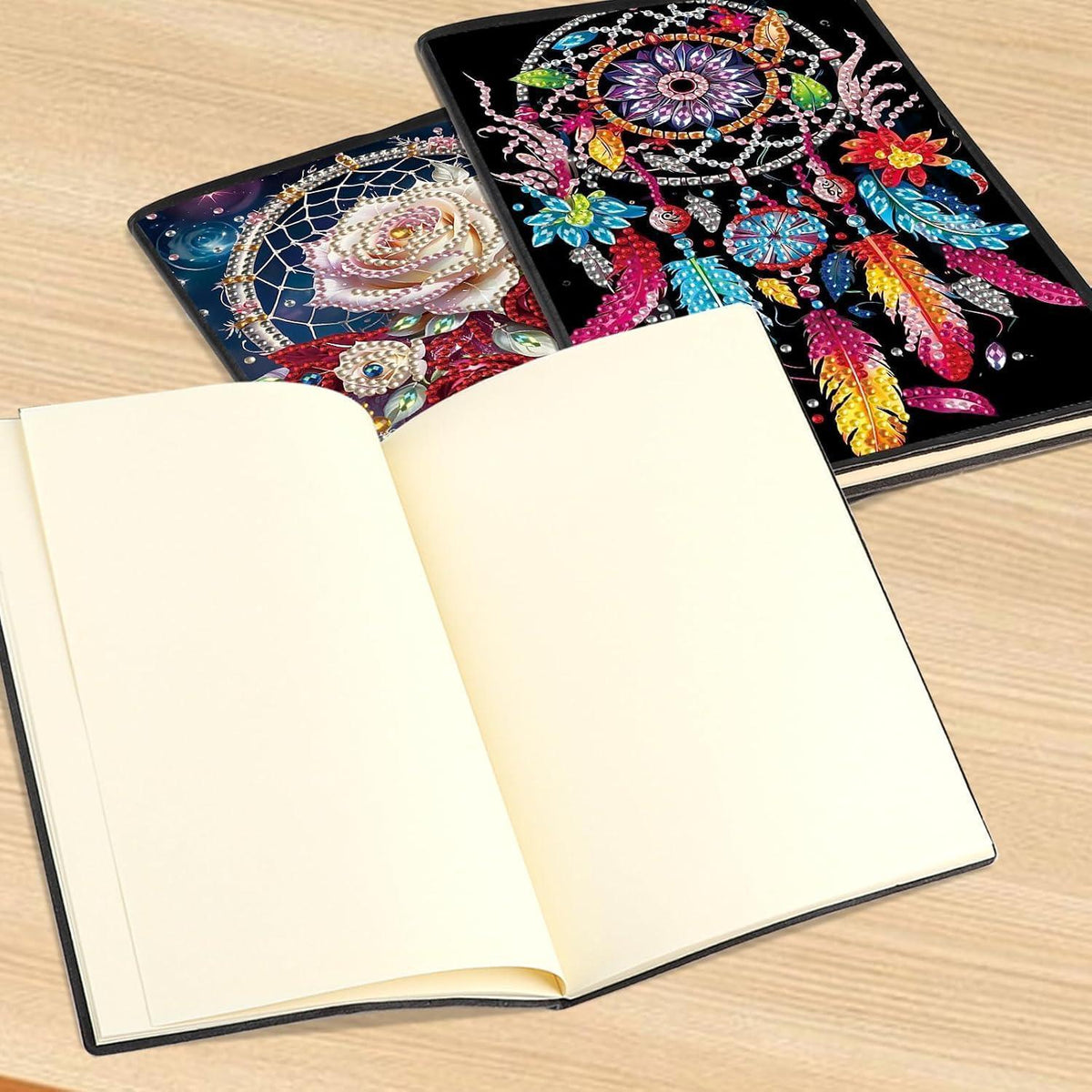 Diamant Painting Notizbuch A5 Blanko – Tagebuch & Skizzenbuch