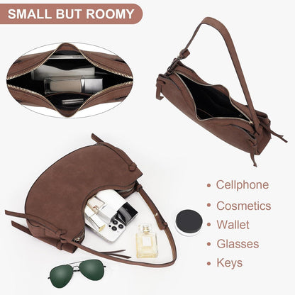 Große Damen Handtasche Schwarz Kunstleder Shopper Schultertasche