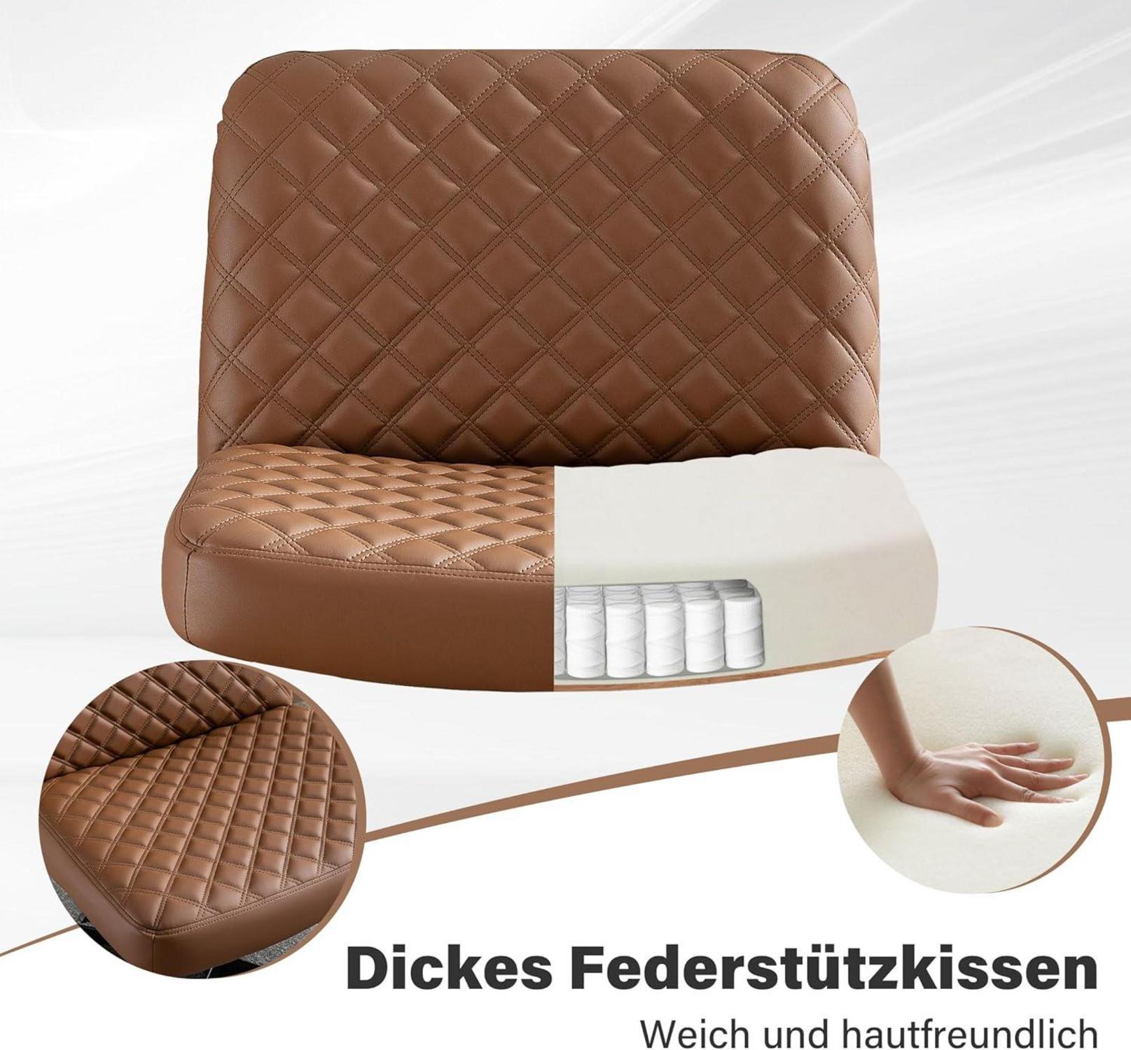 Ergonomischer Bürostuhl mit Rollen und Wippfunktion