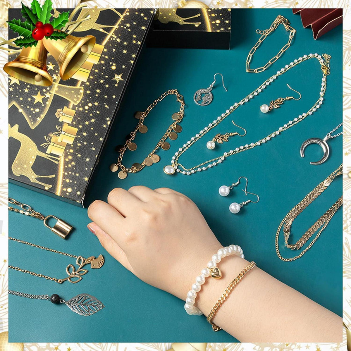 Schmuck Adventskalender 2026 Damen & Mädchen – 24 Überraschungen
