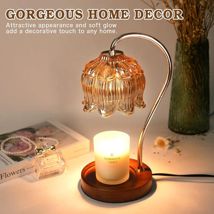 Kerzenwärmer Lampe mit Timer - Dimmbar, Vintage, Valentinstagsgeschenk