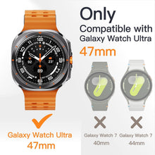 Samsung Galaxy Watch Ultra 47mm Hülle mit Schutzfolie und