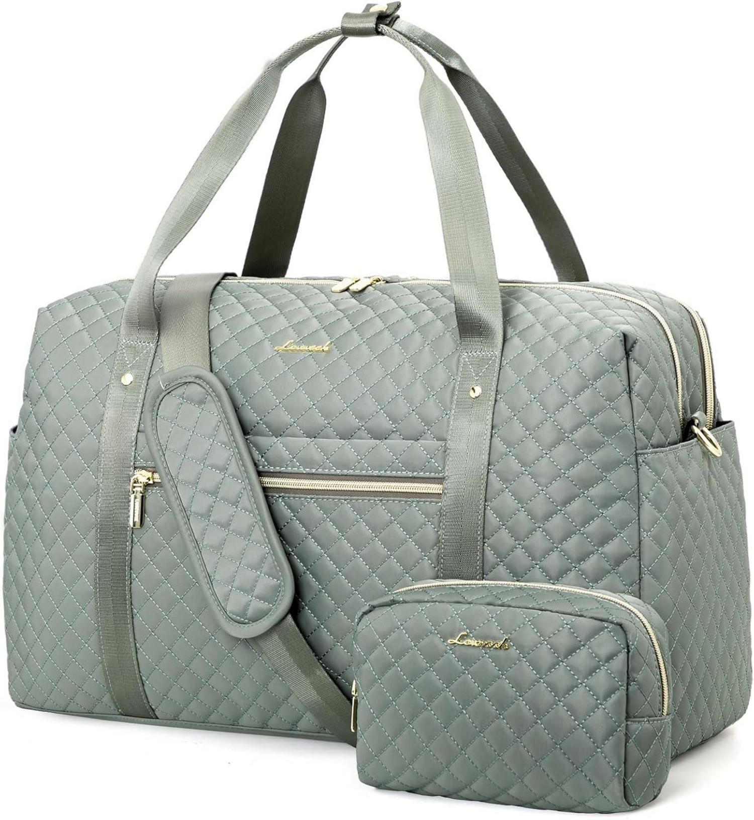 Sportliche Damen Reisetasche mit Laptopfach und Nass-Trocken-Trennung