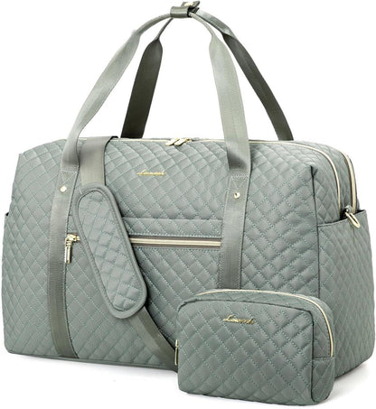 Sportliche Damen Reisetasche mit Laptopfach und Nass-Trocken-Trennung