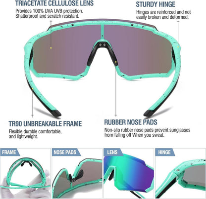 Polarisierte UV400 Kinder Sonnenbrille mit einzigartigem Design - DK310