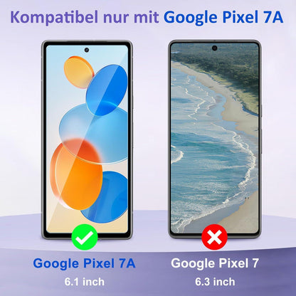 2+2 Panzerglas & Kameraschutzfolie für Google Pixel 7A