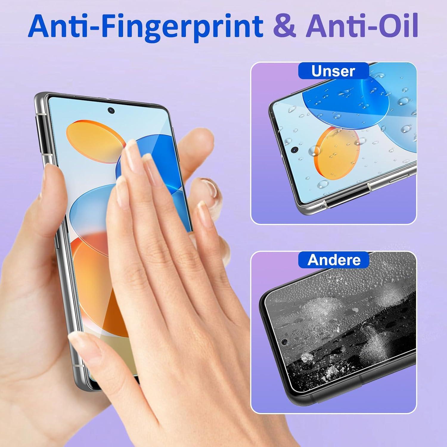 Panzer- & Kamera-Schutzfolie für Google Pixel 7A, 9H Härte, Blasenfrei