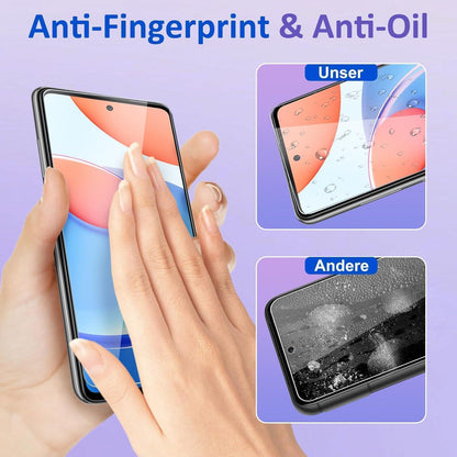 2 Stück Panzerglas Samsung Galaxy A51 Schutzfolie 9H Härte