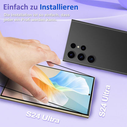 2 Stück Panzerglas Samsung Galaxy S24 Ultra 5G 9H Displayfolie
