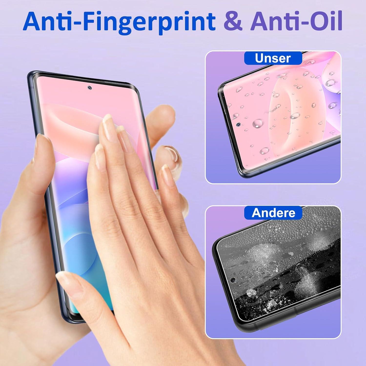 2 Stück Panzerglas Samsung Galaxy S20 Schutzfolie 9H Displayfolie Blasenfrei Ultradünn