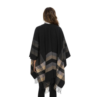 Poncho Damen – Weicher Schal-Umhang für Herbst & Winter