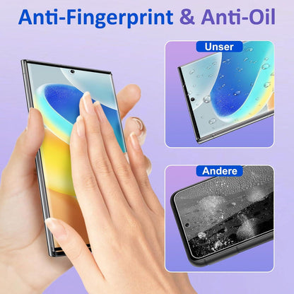 Samsung S22 Ultra 5G Panzerglas Schutzfolie + Kameraschutz