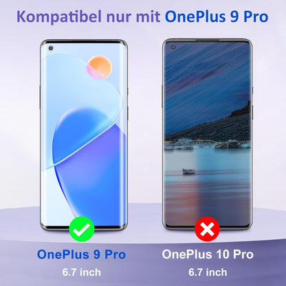 OnePlus 9 Pro Panzerglas & Kameraschutzfolie Set