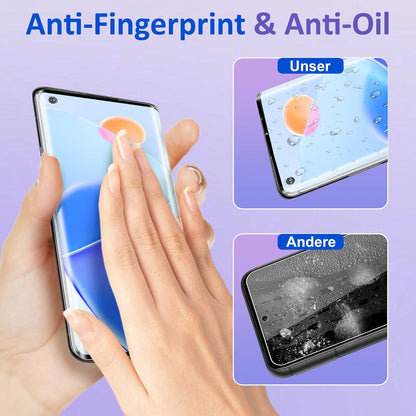 2+2 Panzerglas für OnePlus 9 Pro, 9H Härte, Kratzfest, Blasenfrei, Ultradünn