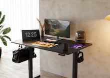 Höhenverstellbarer Schreibtisch 140×70 cm Kabelmanagement