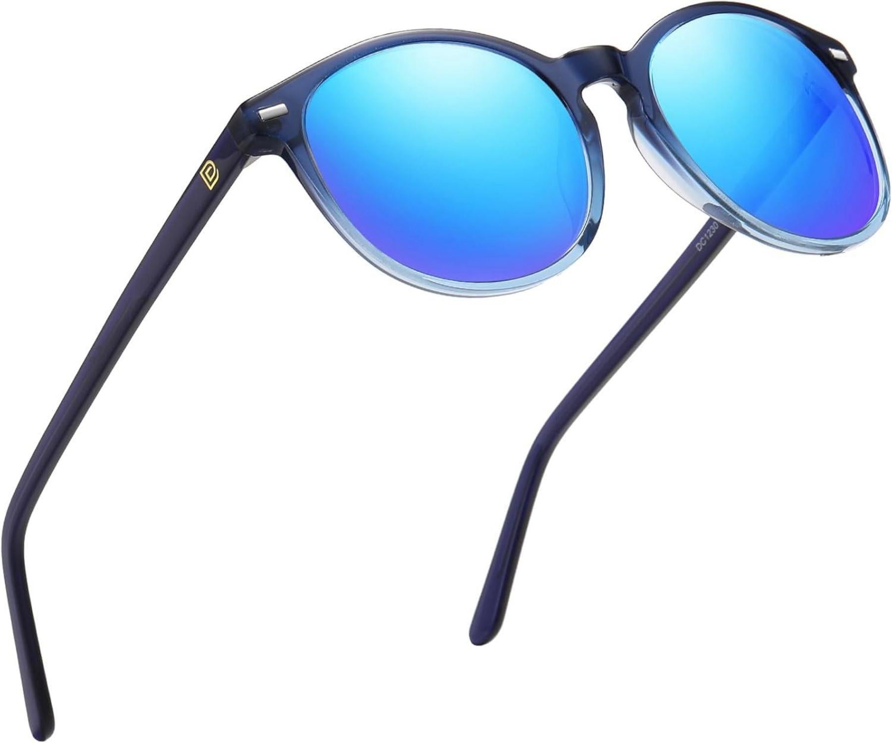 Polarisierte Retro-Damen-Sonnenbrille UV400 Vintage Leichtgewicht