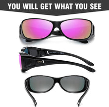 Polarisierte UV400 Sonnenbrille Überbrille für Brillenträger