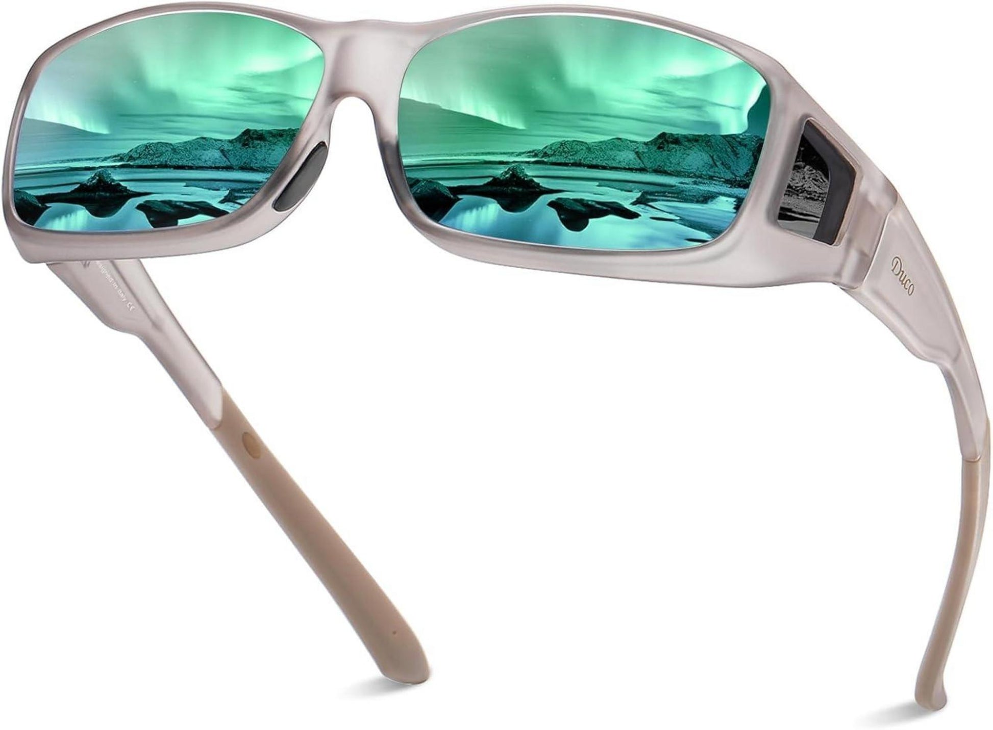 Polarisierte Überbrille UV400 Schutz Wrap Around Sonnenbrille