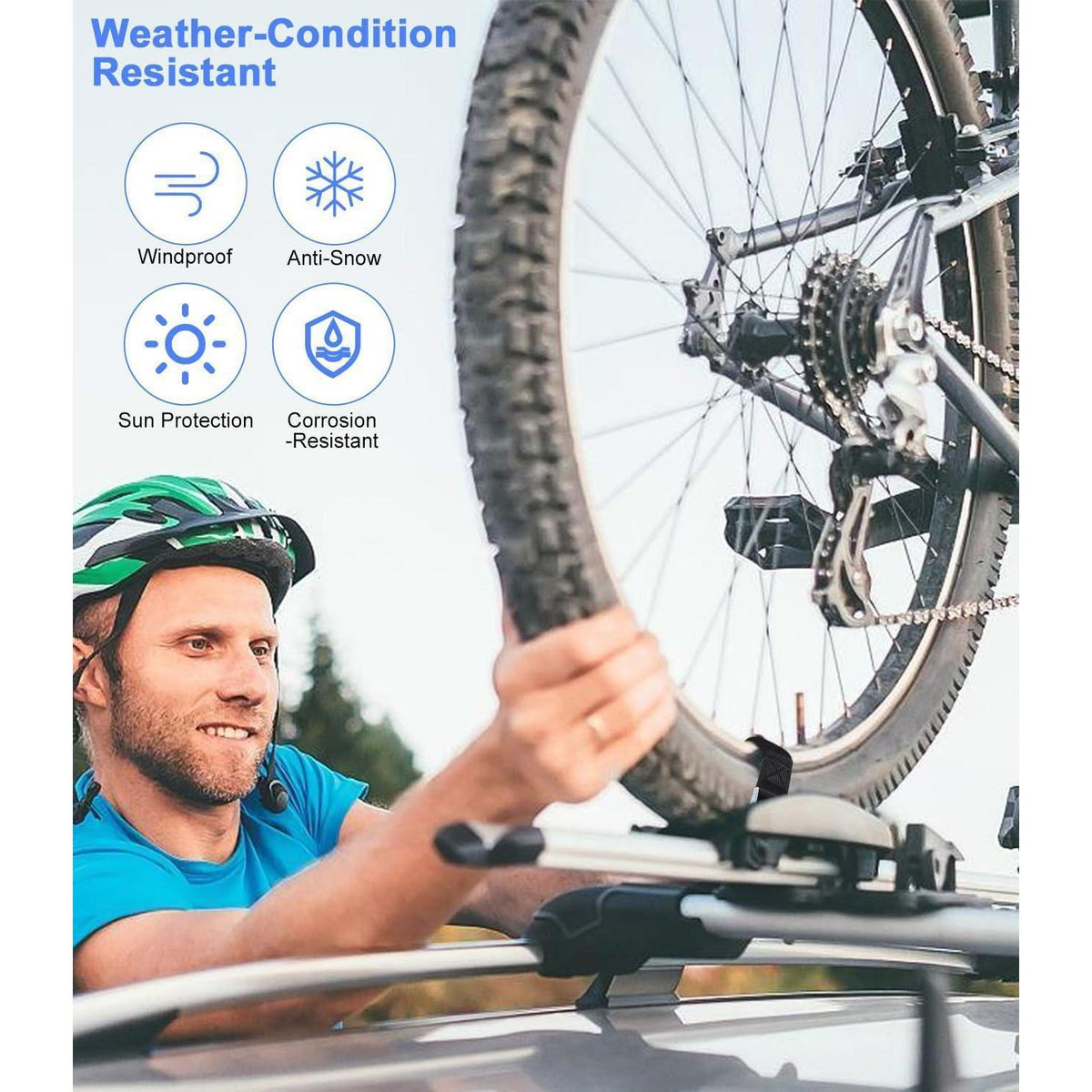 8x Spanngurte 100cm – Kurz & Verstellbar für Fahrrad & Motorrad