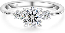 Moissanite Verlobungsring 1,0 Karat Solitärring D VVS1