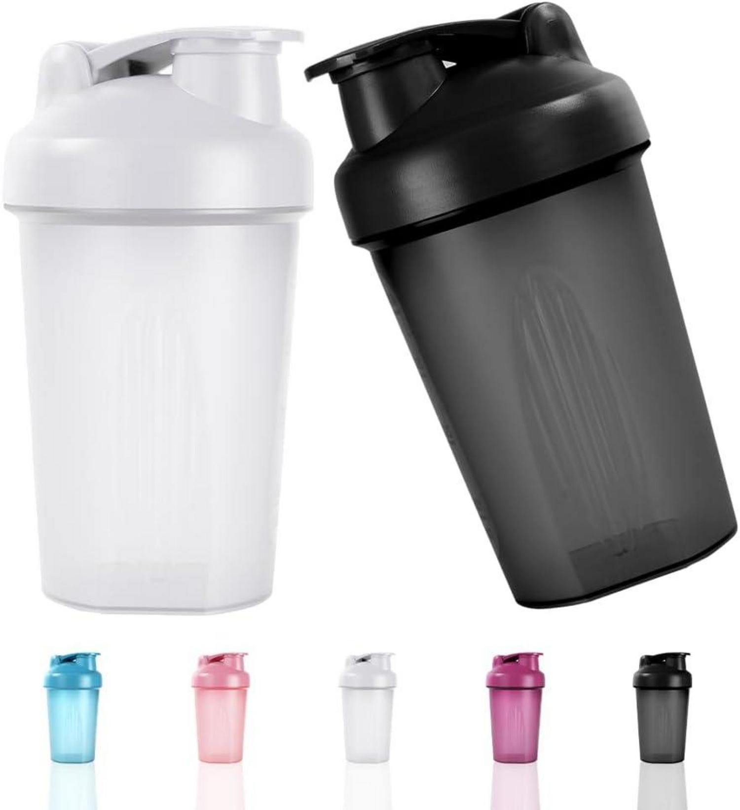 Protein Shaker 500ml Eiweiß Shaker mit Messskala BPA Frei