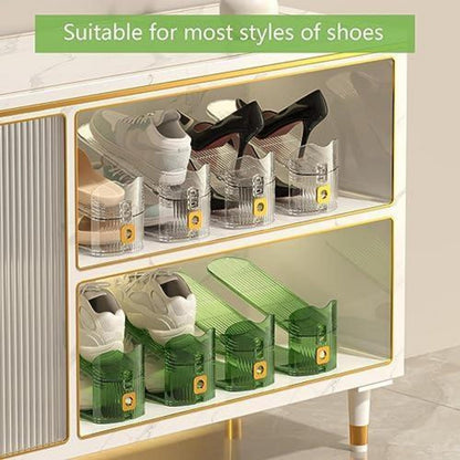 Platzsparender Schuhregal Organizer – 20 Stück Stapelbar