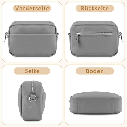 Handy Umhängetasche Echtes Leder Crossbody Bag Schultergurt