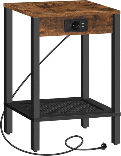 Beistelltisch mit Ladestation, Steckdose, 2