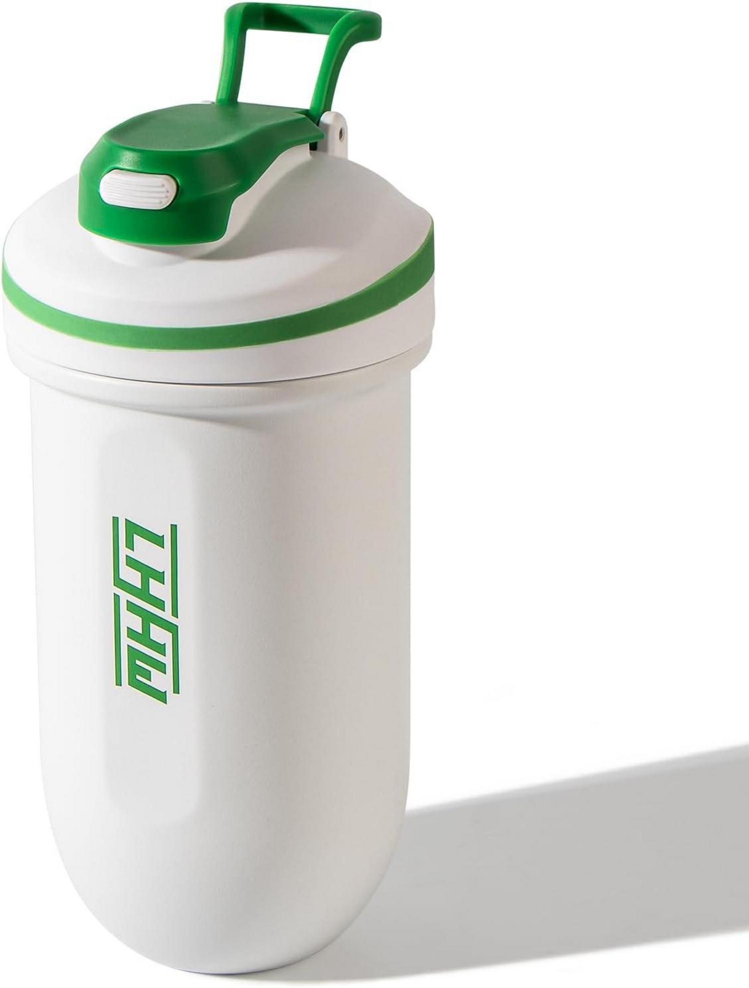 Protein Shaker Edelstahl 500ml BPA frei auslaufsicher kalt halten