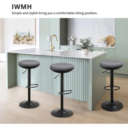 Ergonomischer Stehhocker höhenverstellbar drehbar ohne