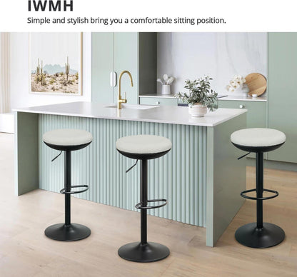 Ergonomischer Stehhocker höhenverstellbar drehbar ohne Rückenlehne