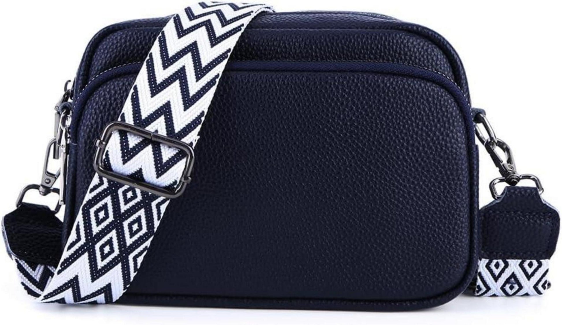 Damen Echtes Leder Umhängetasche Crossbody Bag Schultertasche