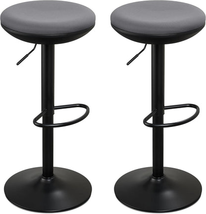 Ergonomischer Stehhocker höhenverstellbar drehbar Bürohocker Grau 2
